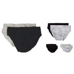 Confezione 2 slip uomo bi-pack medio cotone bielastico PEROFIL articolo VPRT00311
